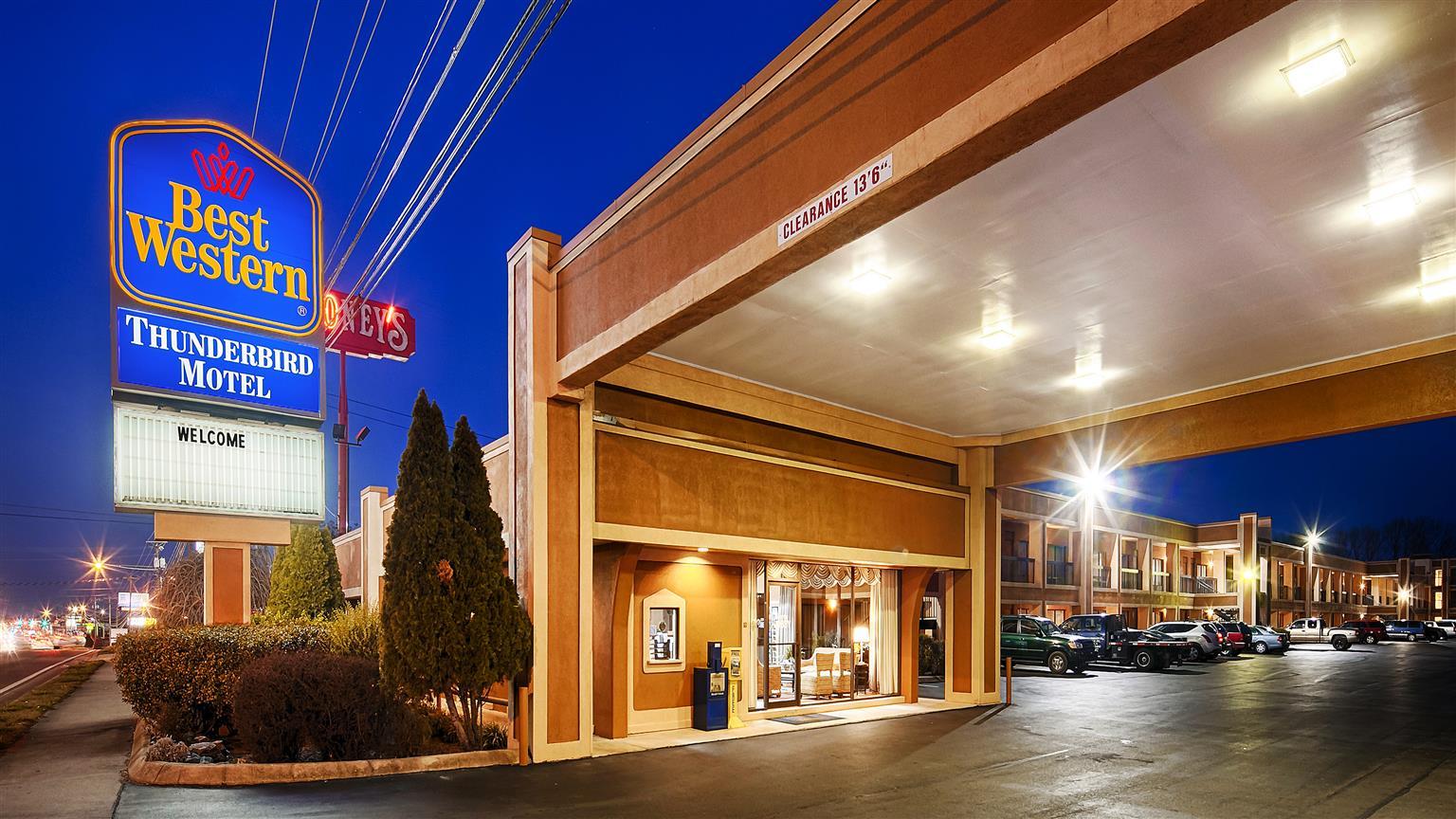 Best Western Thunderbird Motel Cookeville Exteriér fotografie
